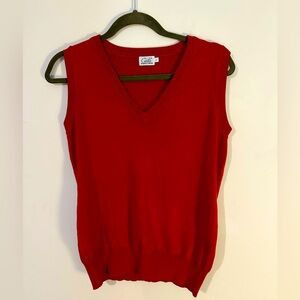 Ceilo Burnt Orange Sweater Vest